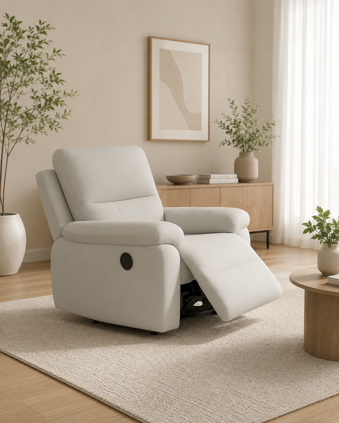 Orla Fabric Recliner Sofa