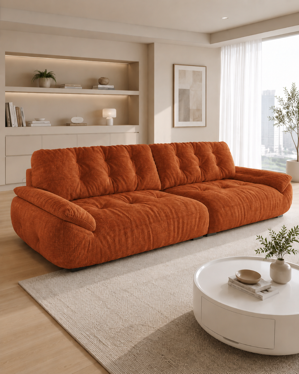 Nimbus Chenille Fabric Sofa