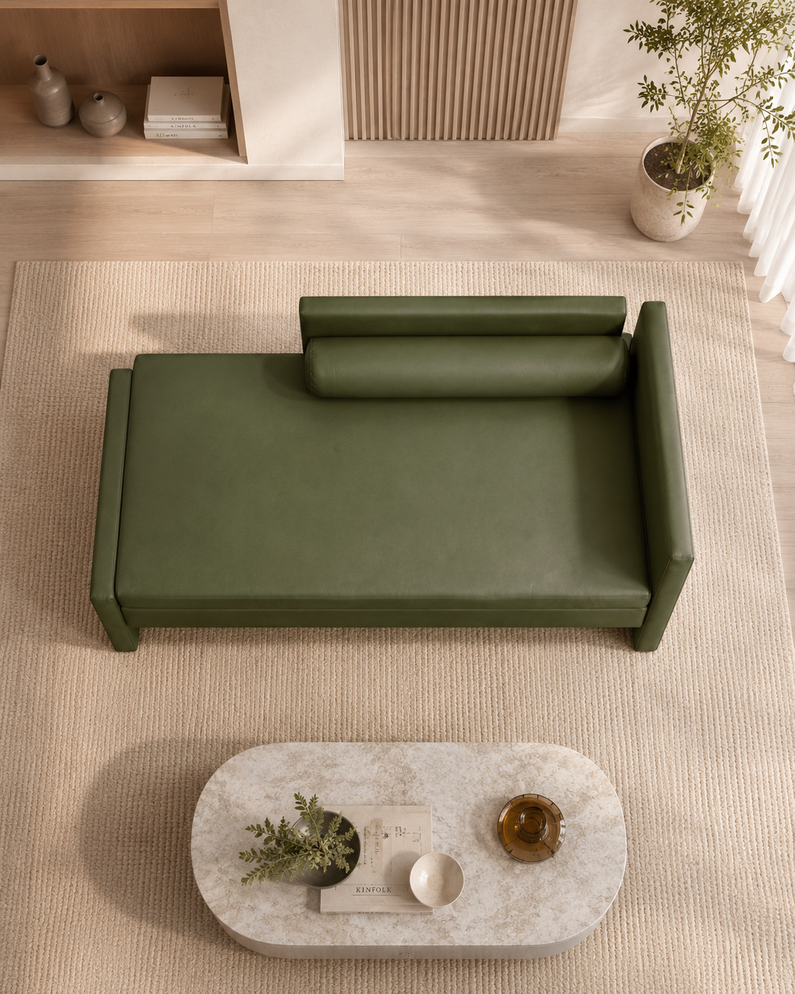 Orenza Leathaire Daybed
