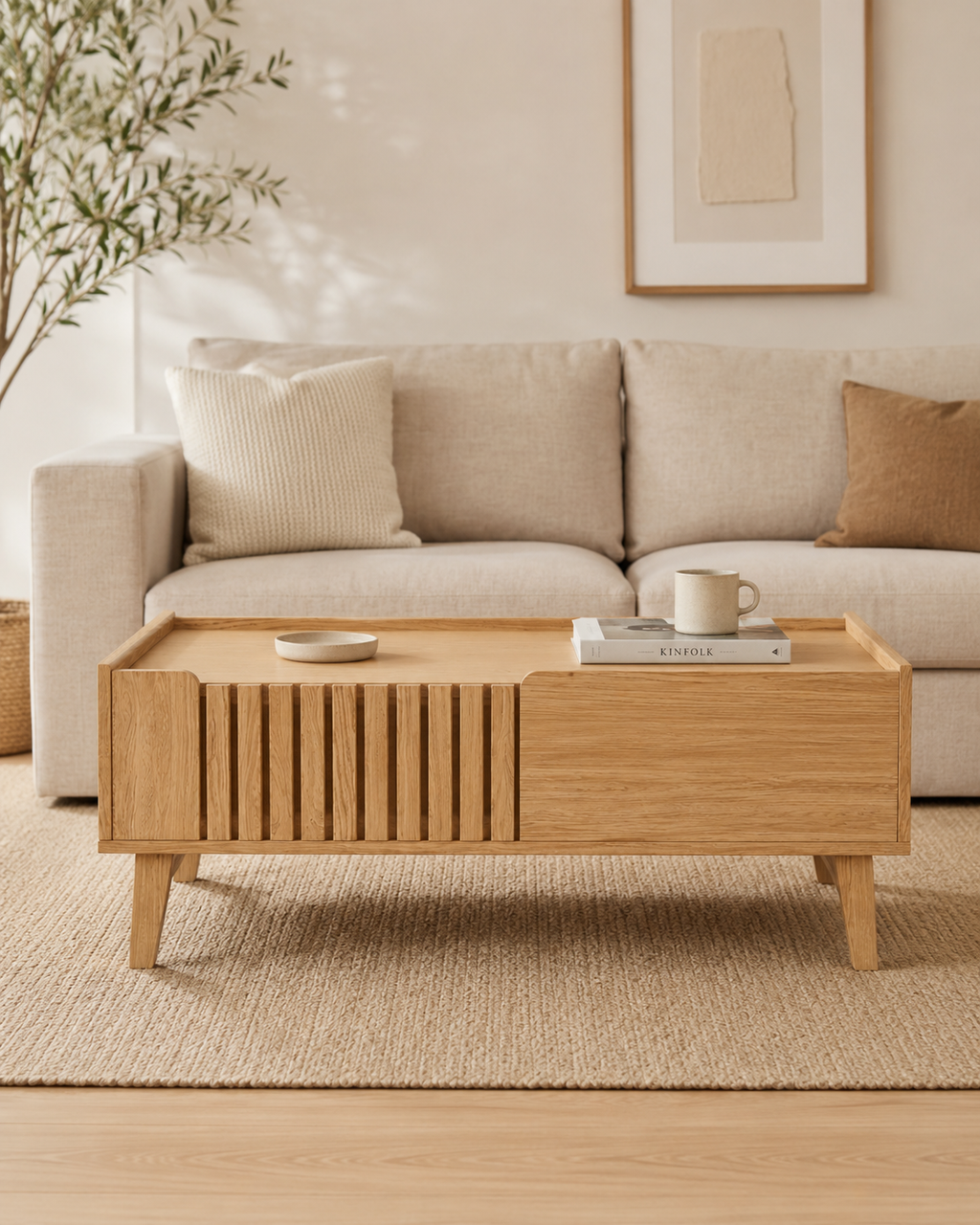 Sora Wooden Coffee Table