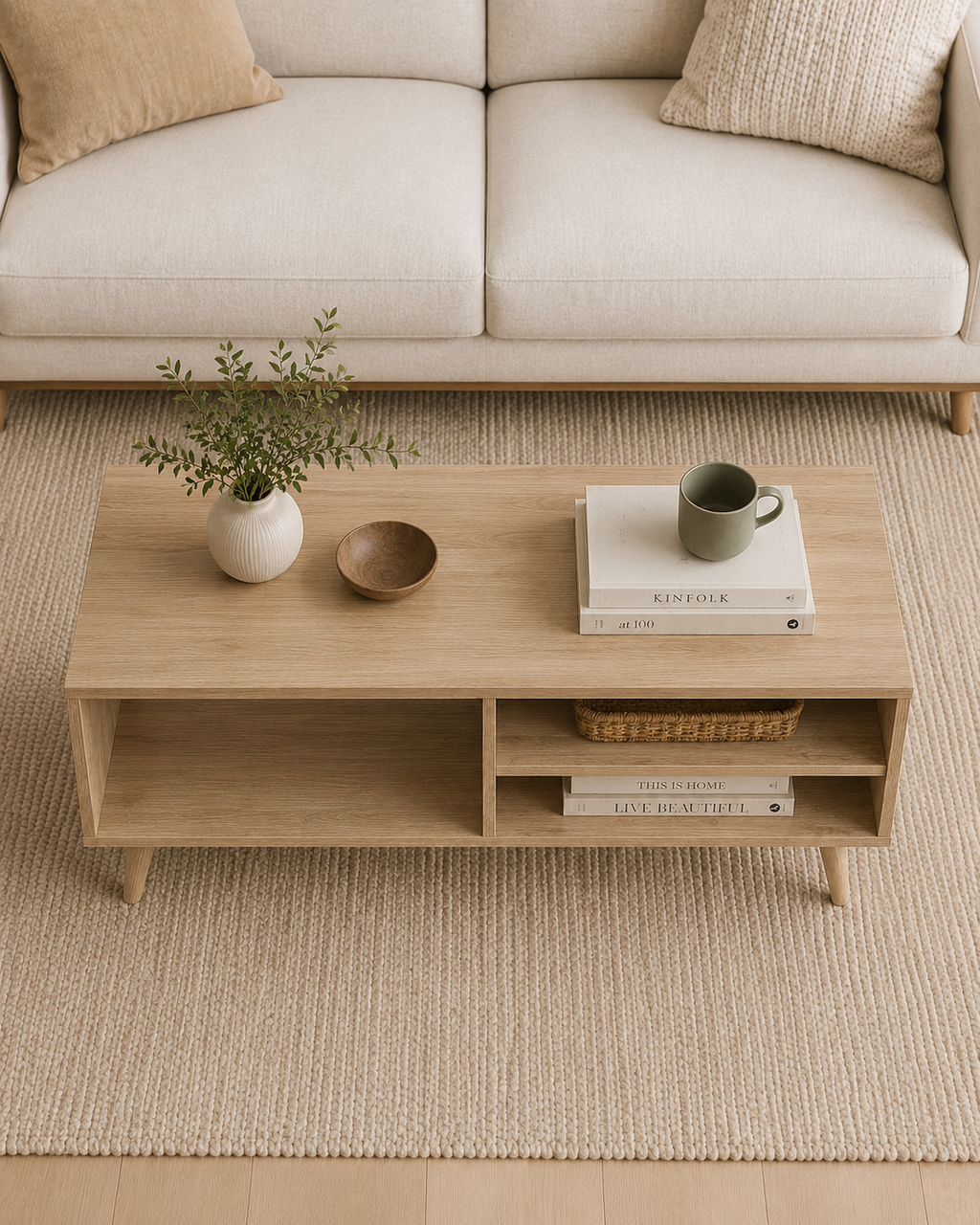 Lumi Wooden Coffee Table