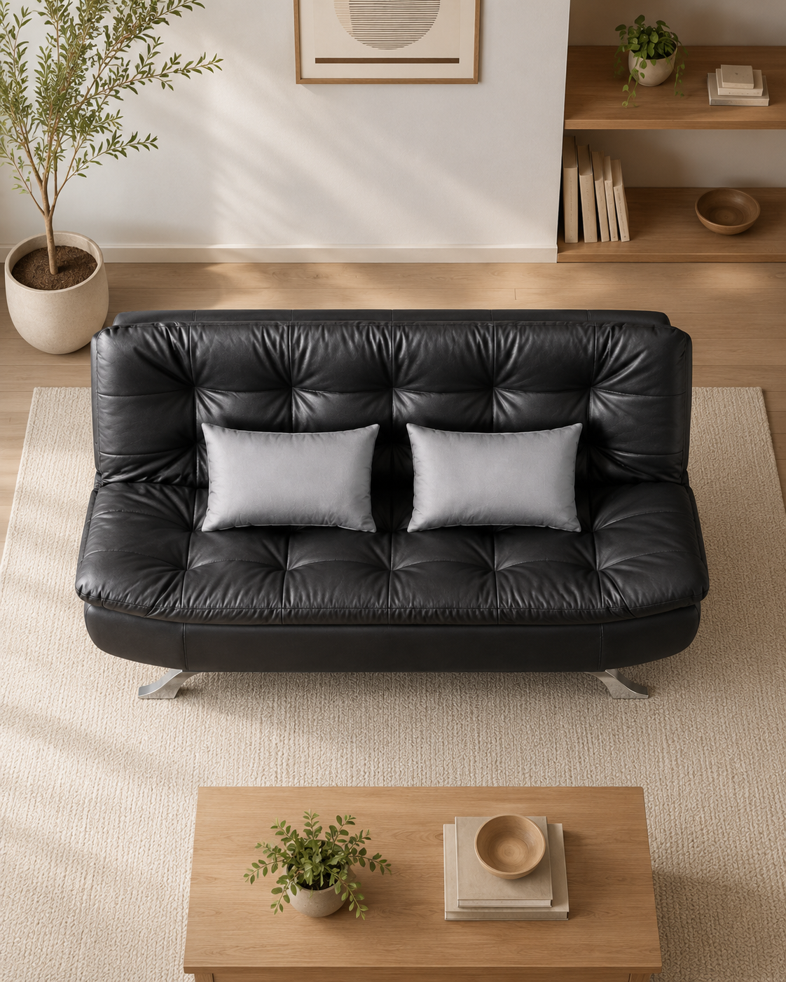 Bexley Leathaire Sofa Bed