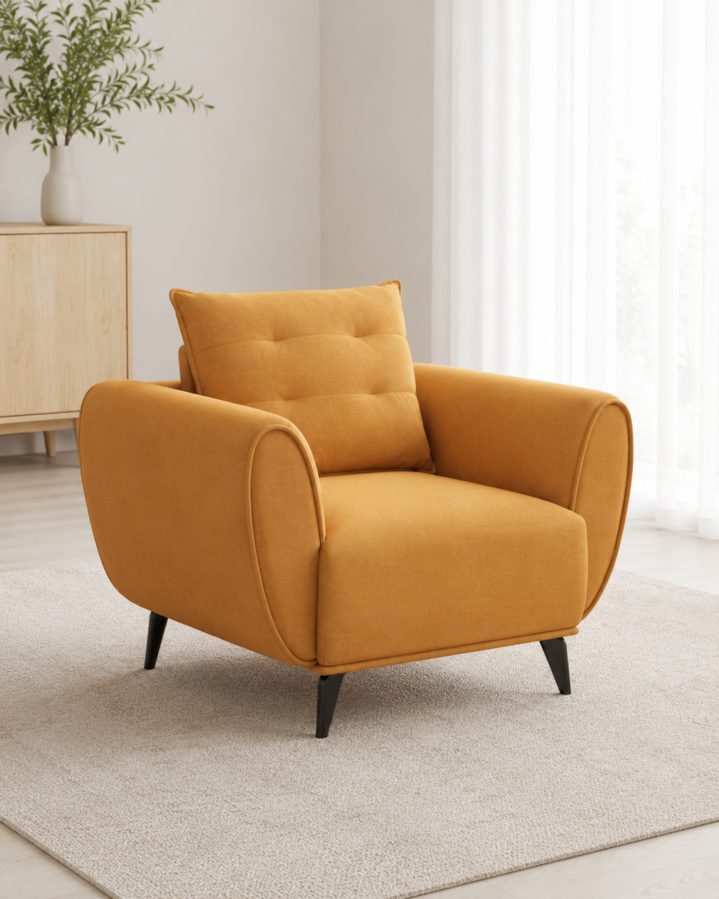 Marigold Fabric Sofa