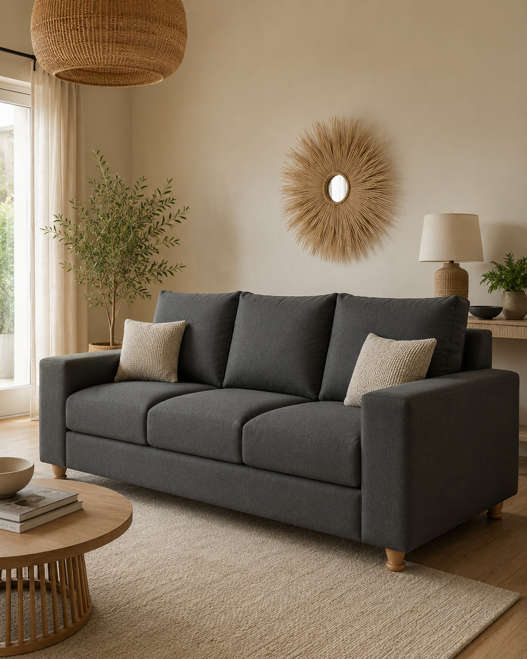 Aubren Fabric Sofa