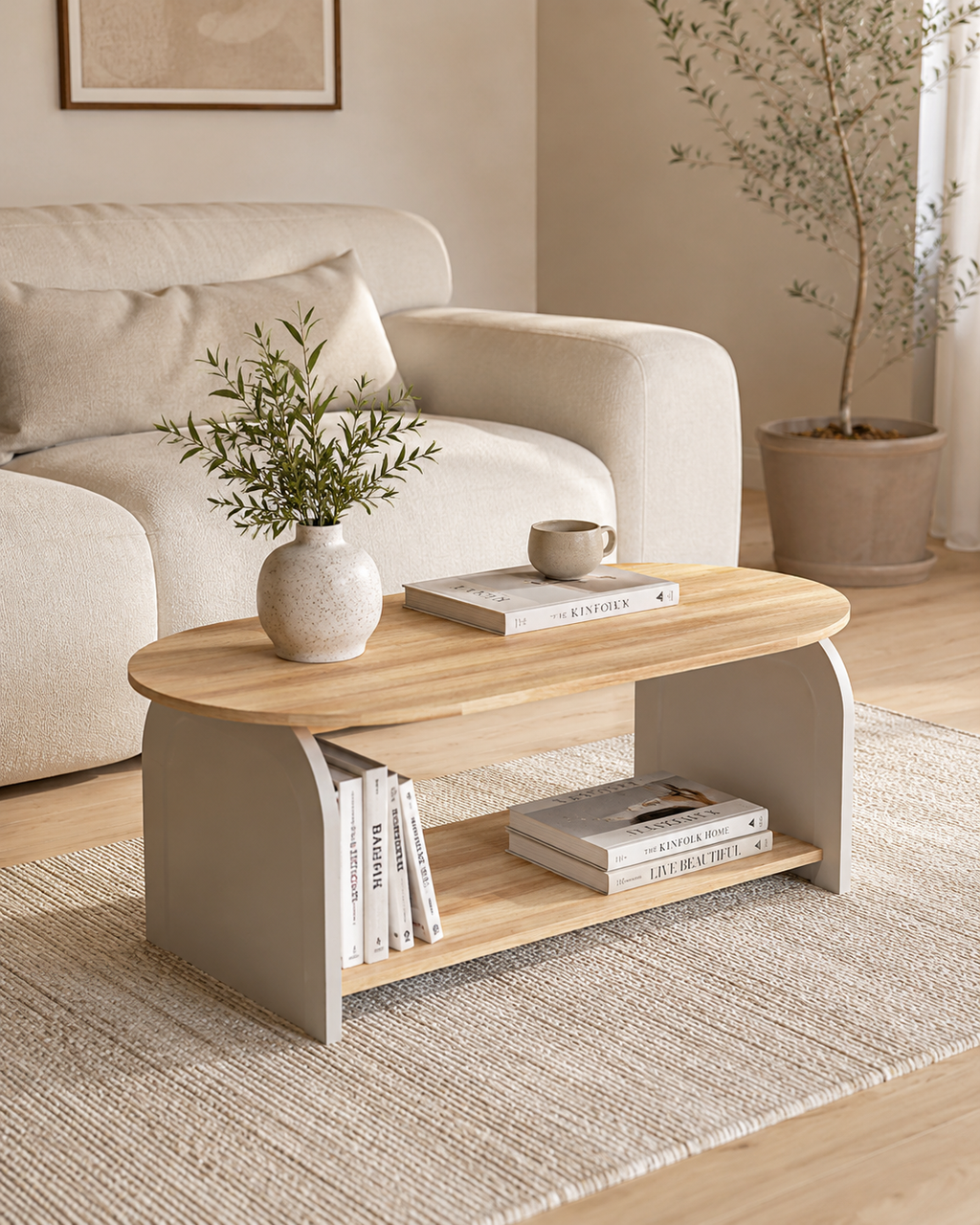 Cala Wooden Coffee Table