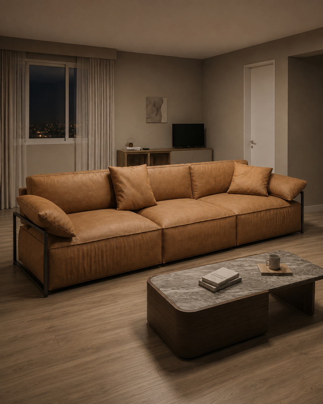 Calen Fabric Sofa