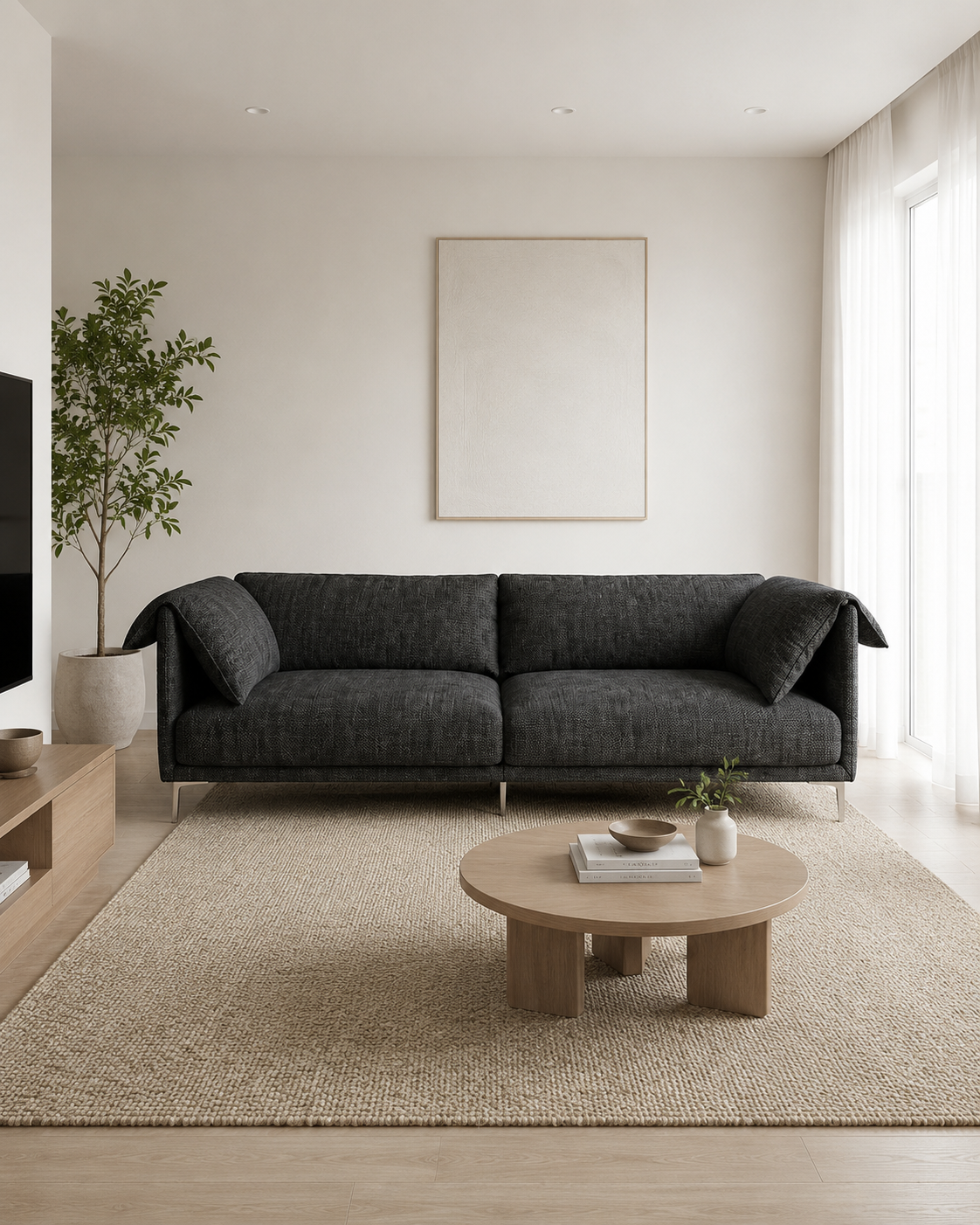 Novara Fabric Sofa