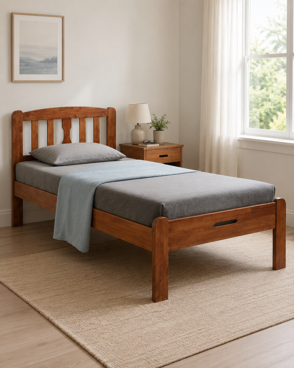 Elden Wooden Bed Frame