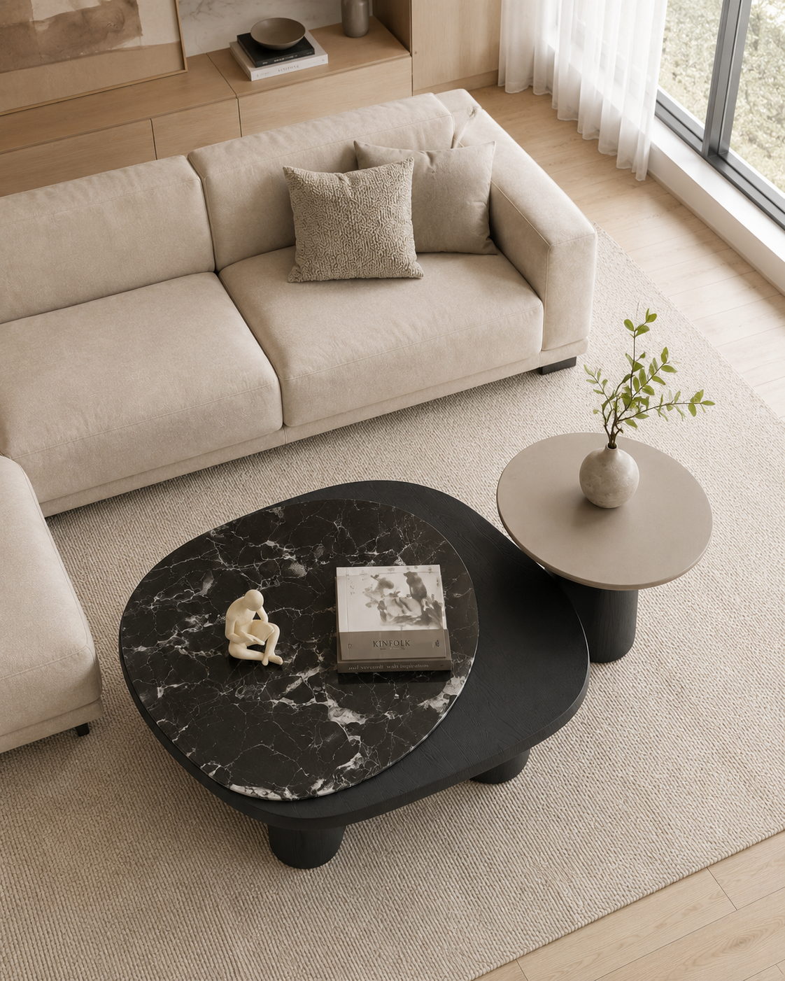 Orla Stone Coffee Table