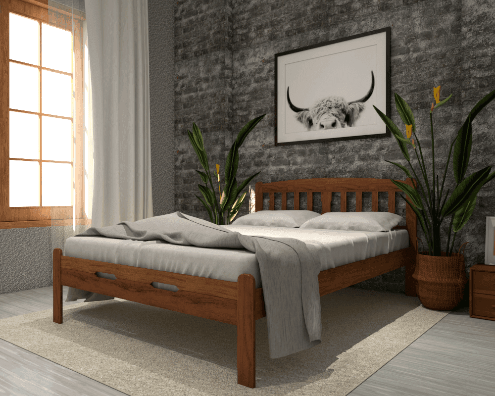 Megafurniture | Colern Wooden Bed | Wooden Bed Frame