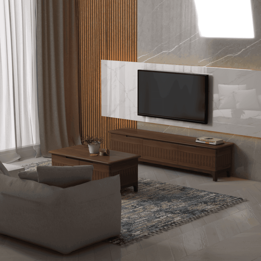 Megafurniture | Corianne Solid Wood Coffee Table | Coffee Table