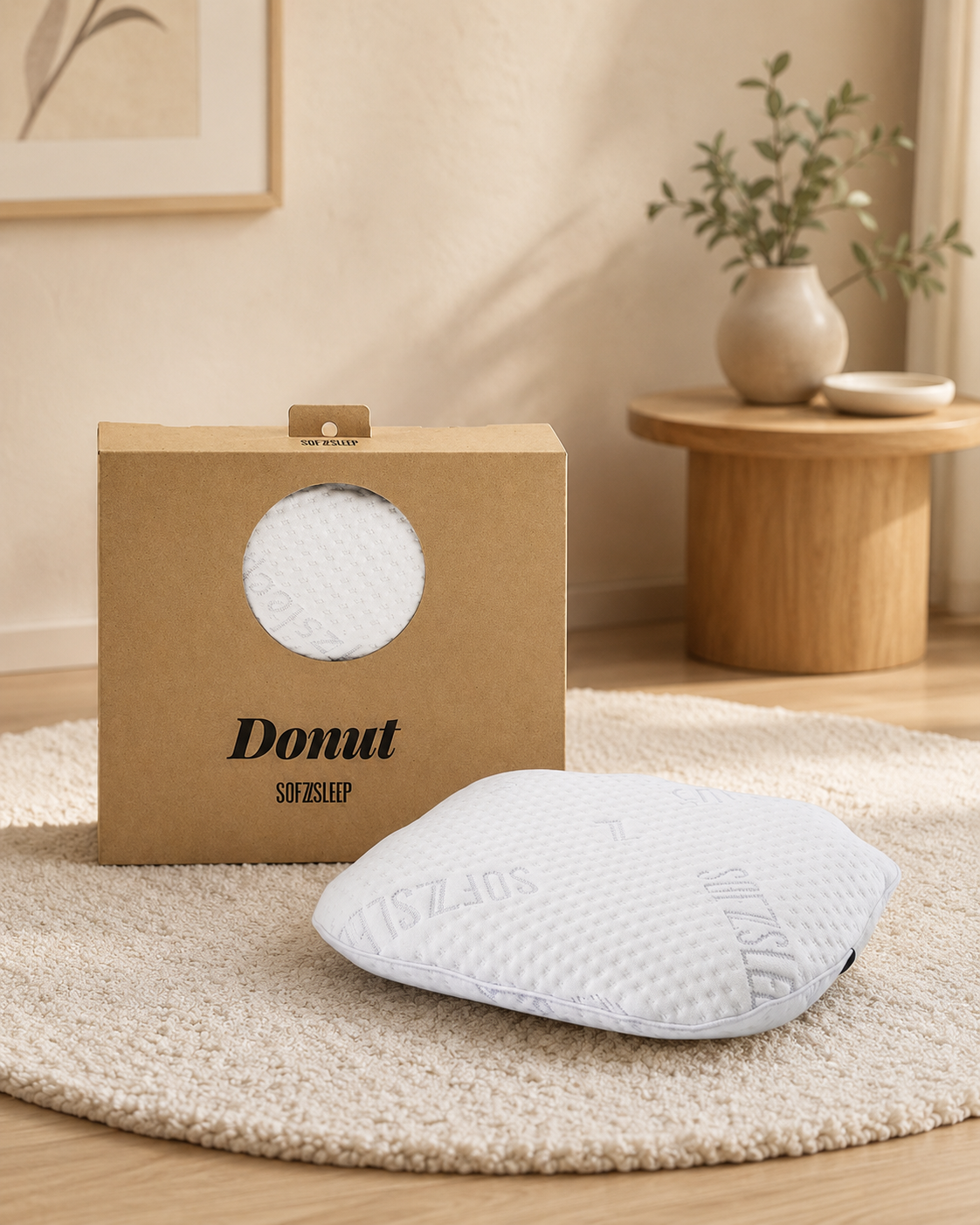 Sofzsleep Baby Donut Latex Pillow