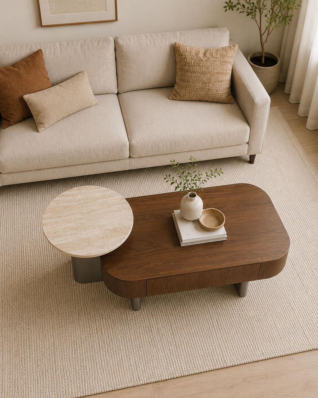 Elio Wooden Coffee Table