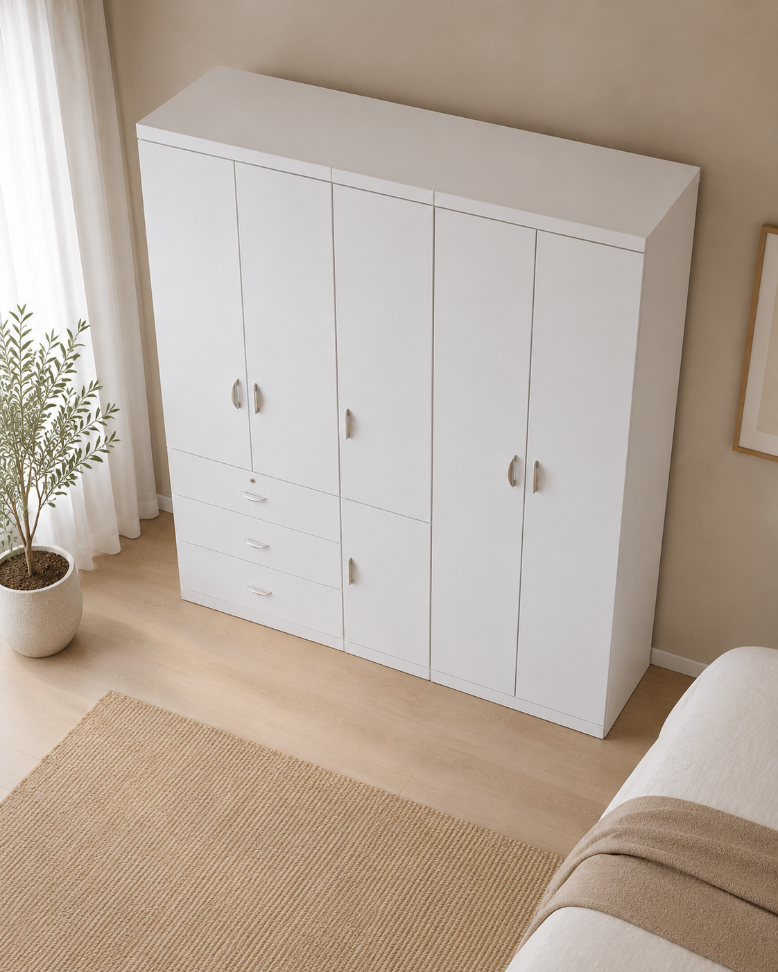 Kendrel 5-Door Wardrobe
