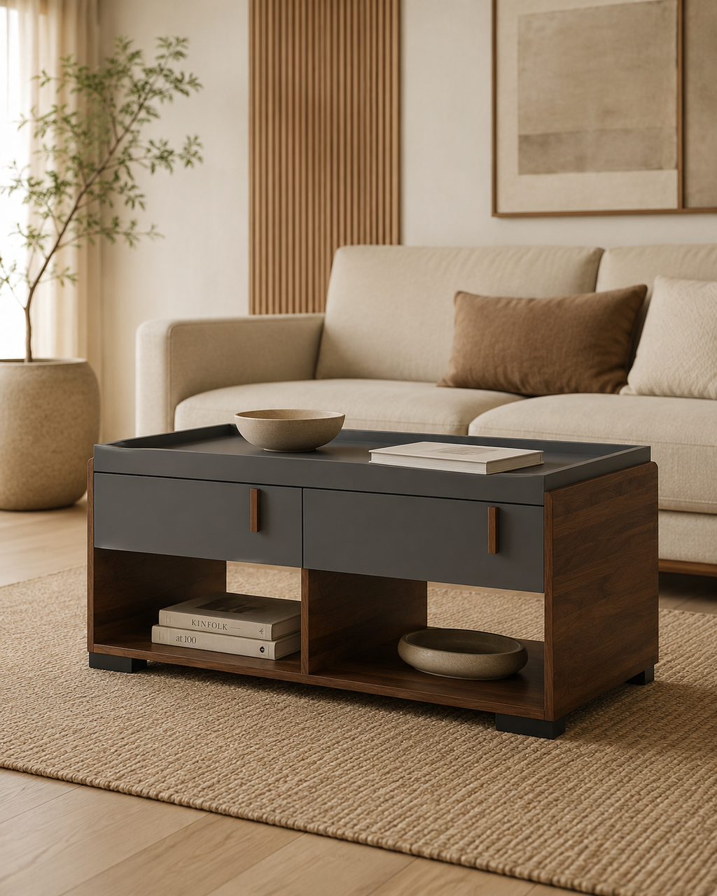Bexley Wooden Storage Coffee Table