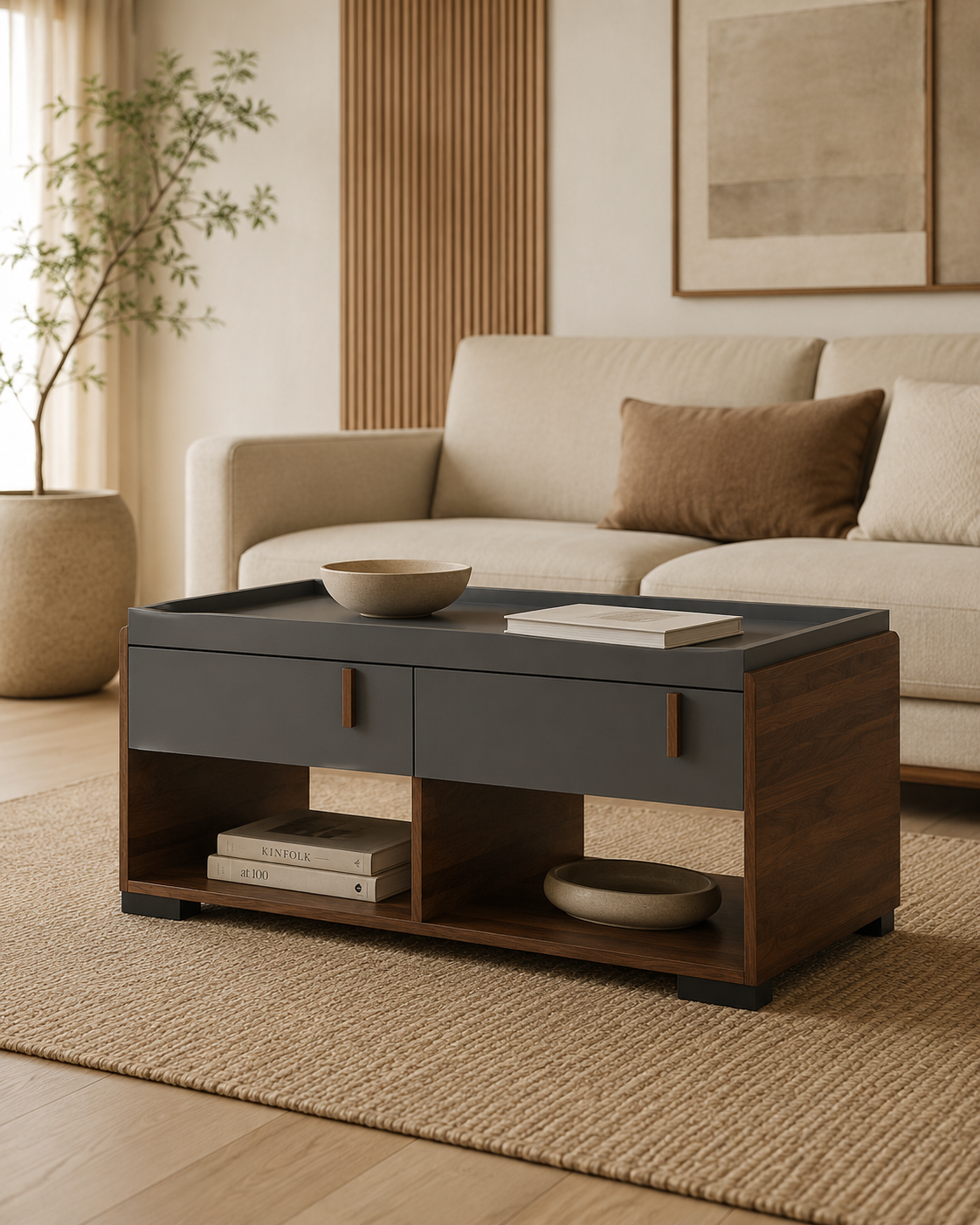 Bexley Wooden Storage Coffee Table