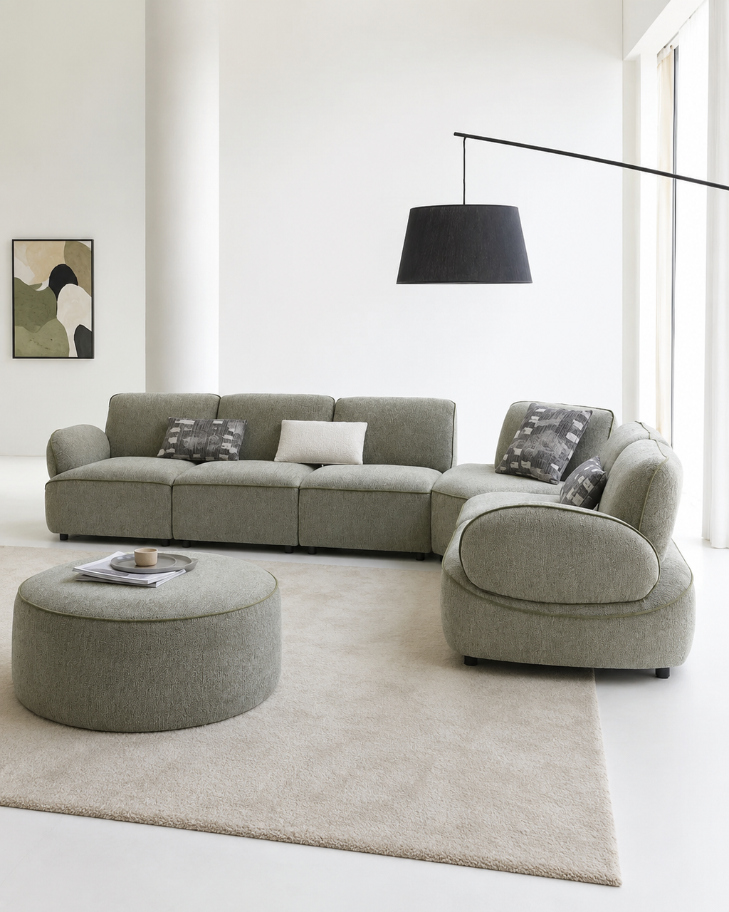 Veyra Modular Fabric Sofa
