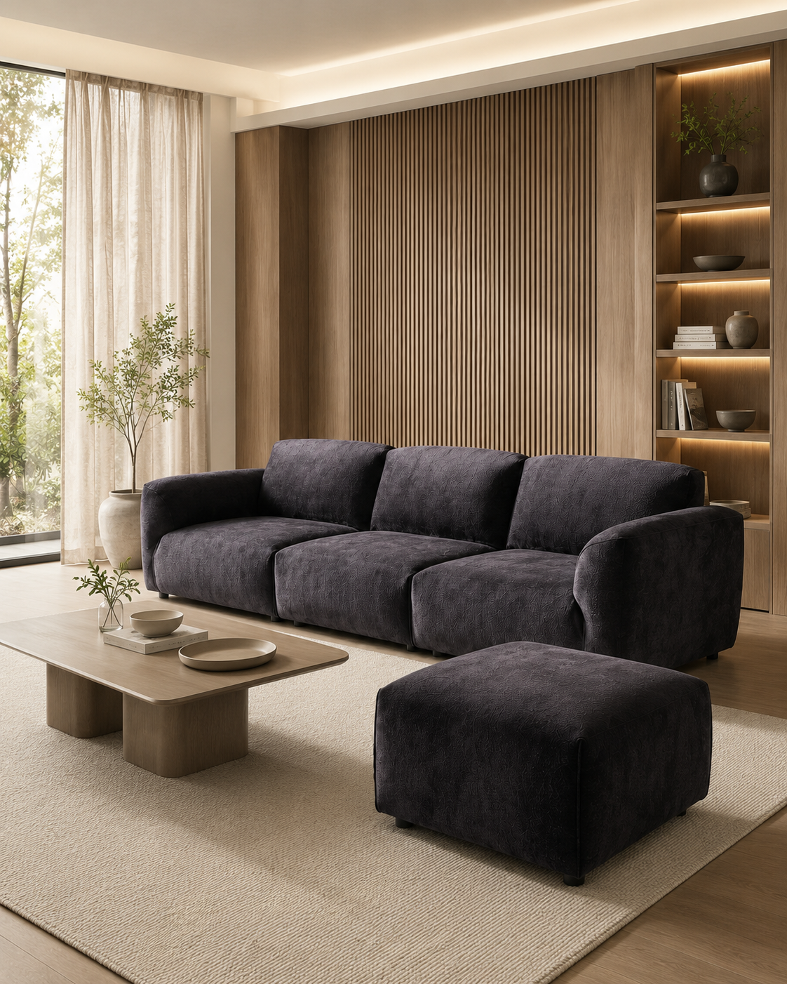 Evora Fabric Sofa