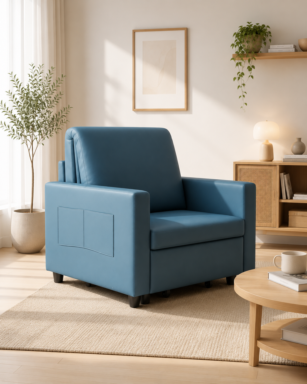 Tivane Tech Fabric Chair Bed