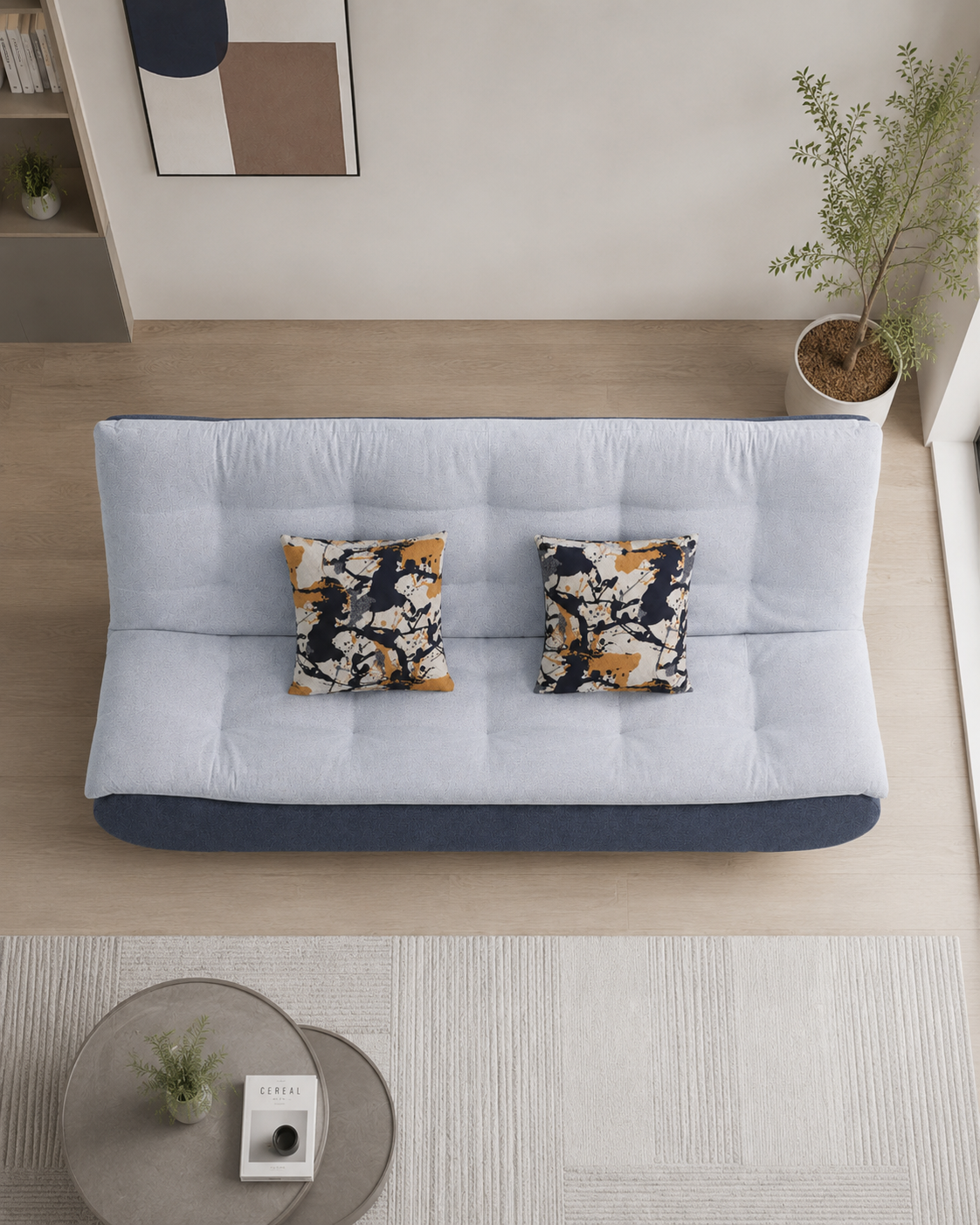 Novaire Fabric Sofa Bed