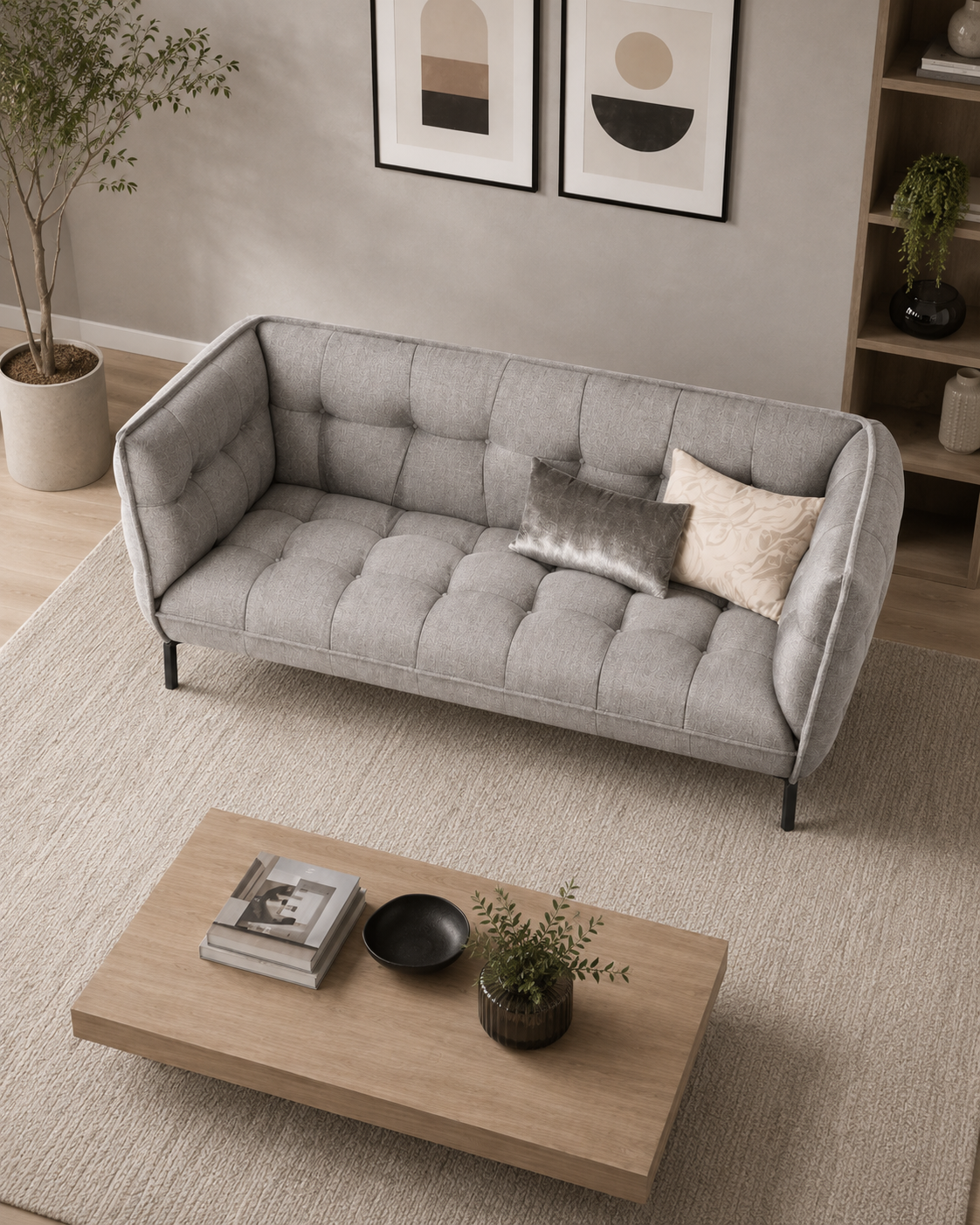 Bastelle Fabric Sofa