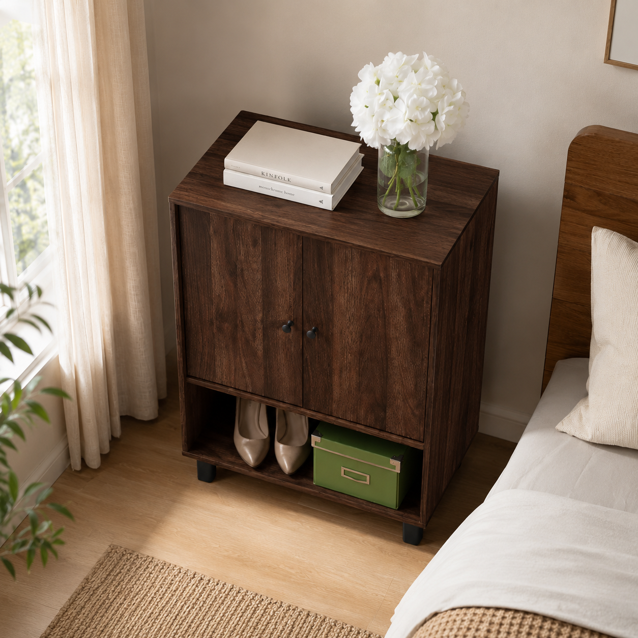 Rowan 2 Door Shoe Cabinet