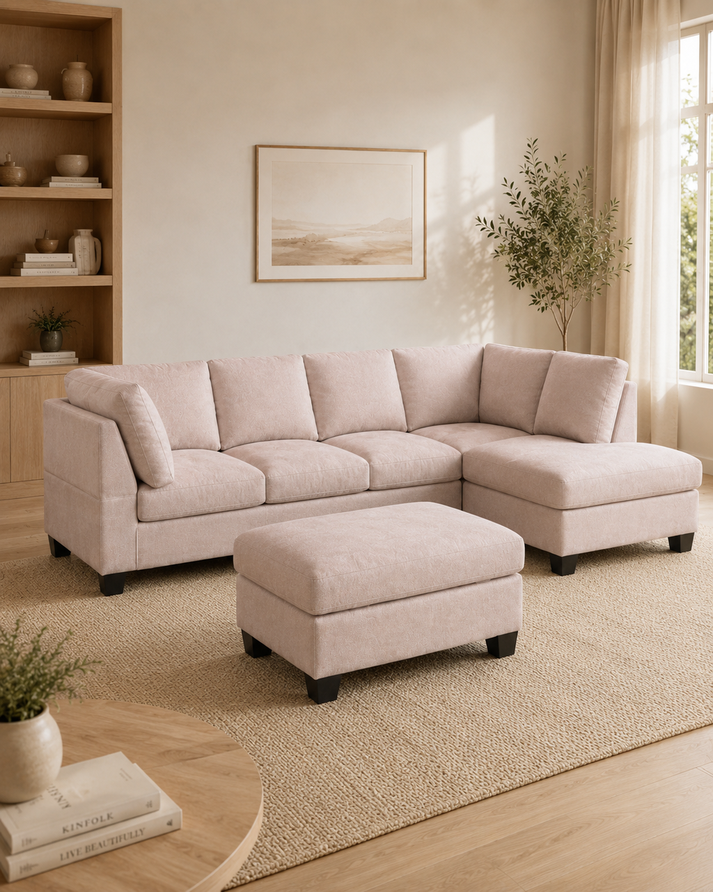 Ravenscourt Fabric Sectional Sofa