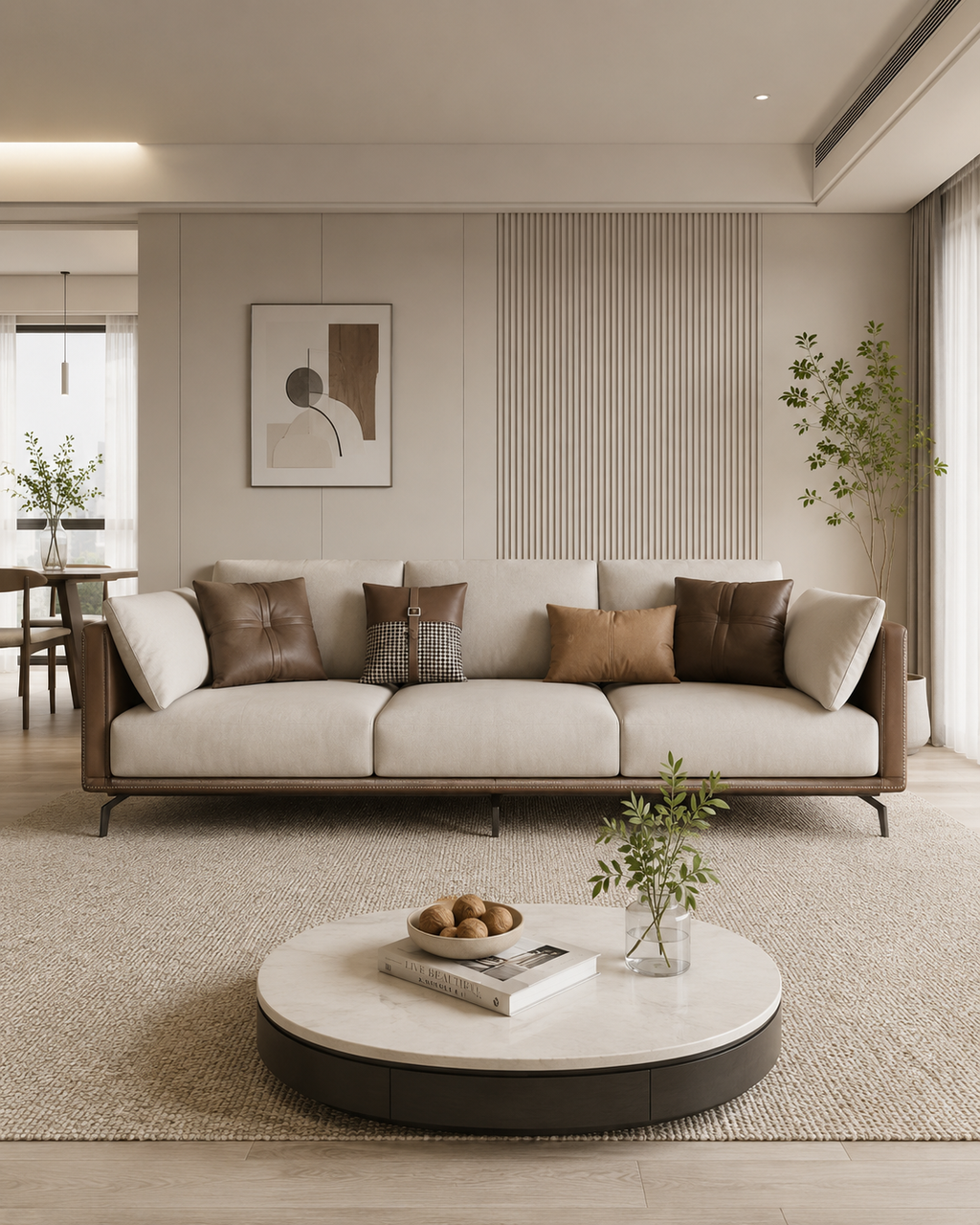 Arlen Leather Sofa