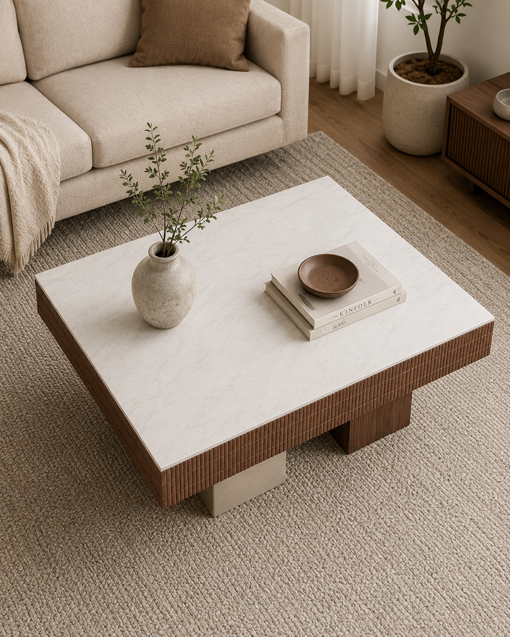 Taven Stone Coffee Table