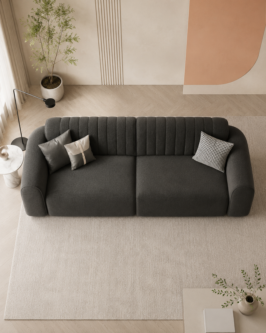 Mavren Fabric Sofa