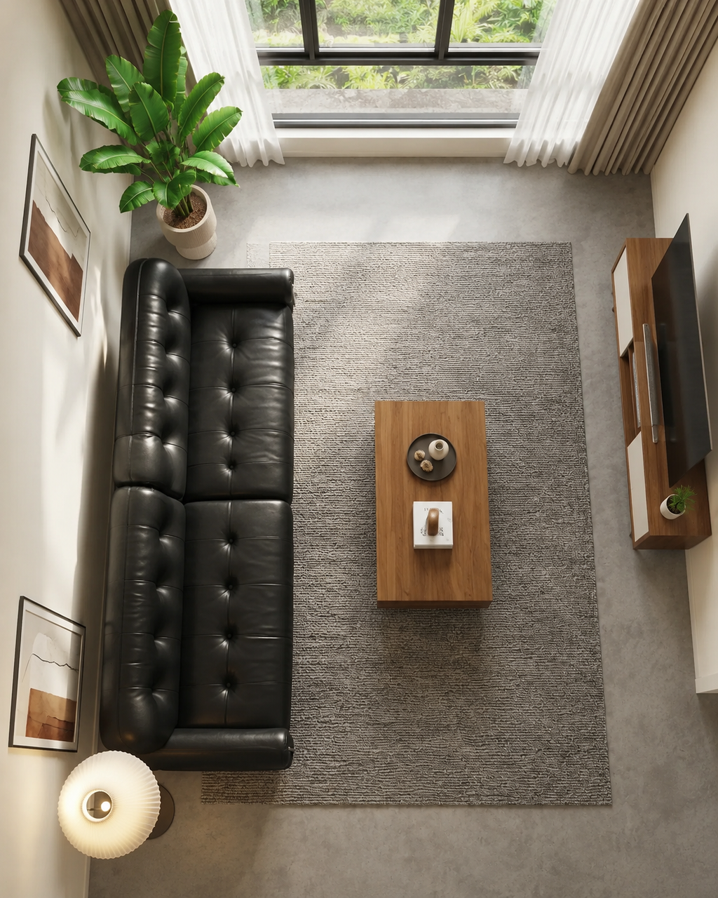 Maro Leather Sofa