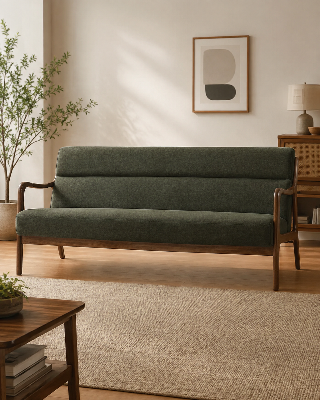 Merrick Wooden Sofa