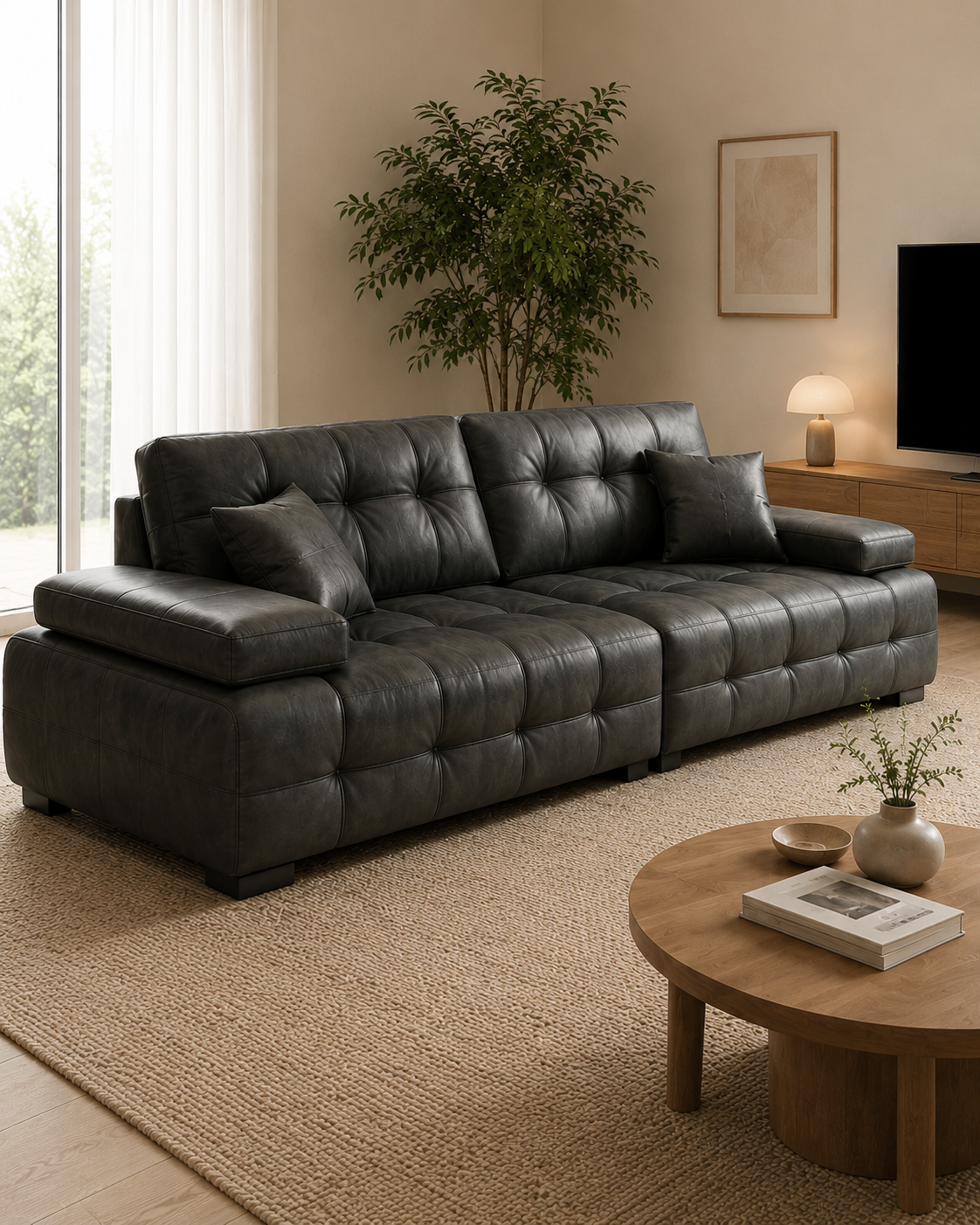 Marlow Leather Sofa