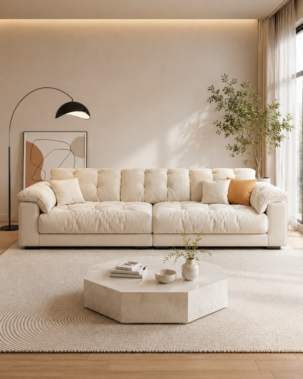 Lumiere Fabric Sofa