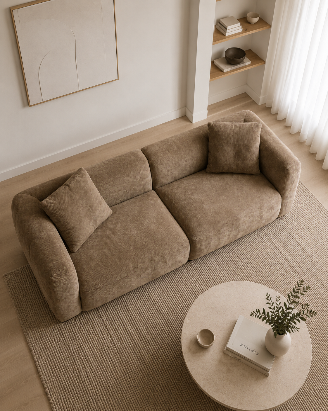Montclair Fabric Sofa