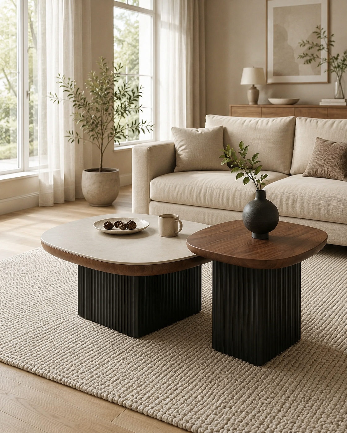 Senna Stone Coffee Table