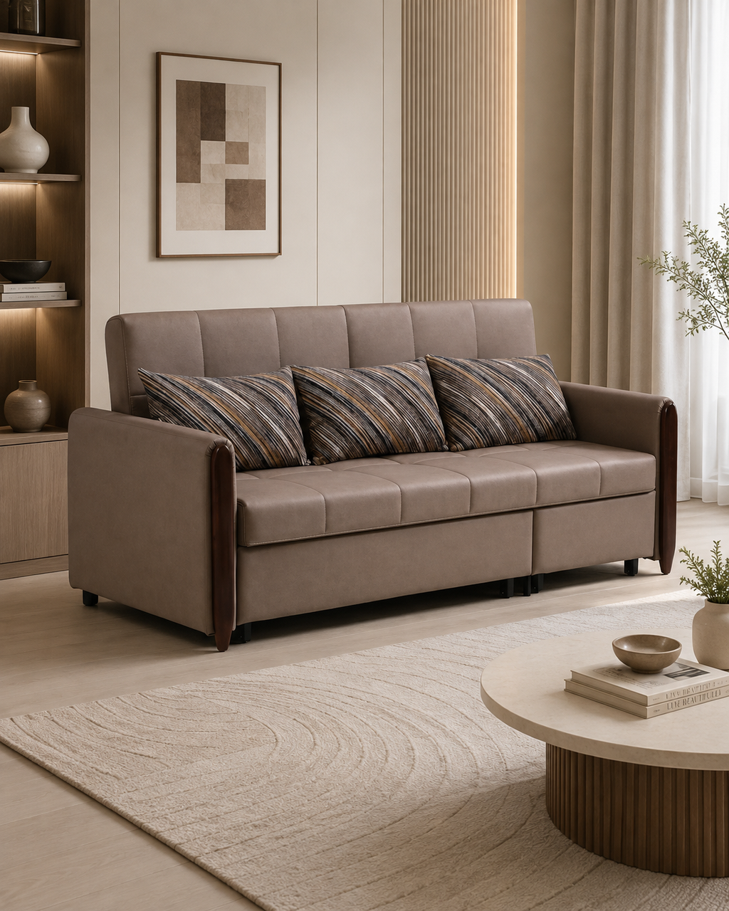 Arvello Fabric Sofa Bed