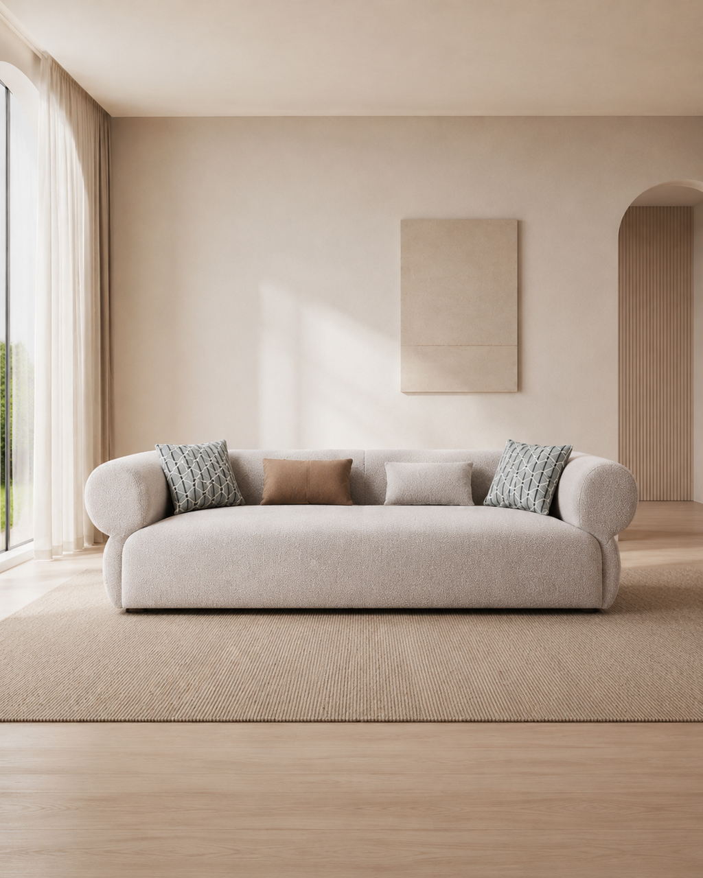 Lunara Bouclé Sofa