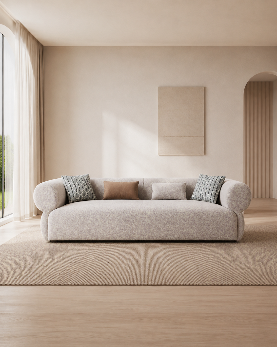 Lunara Bouclé Sofa