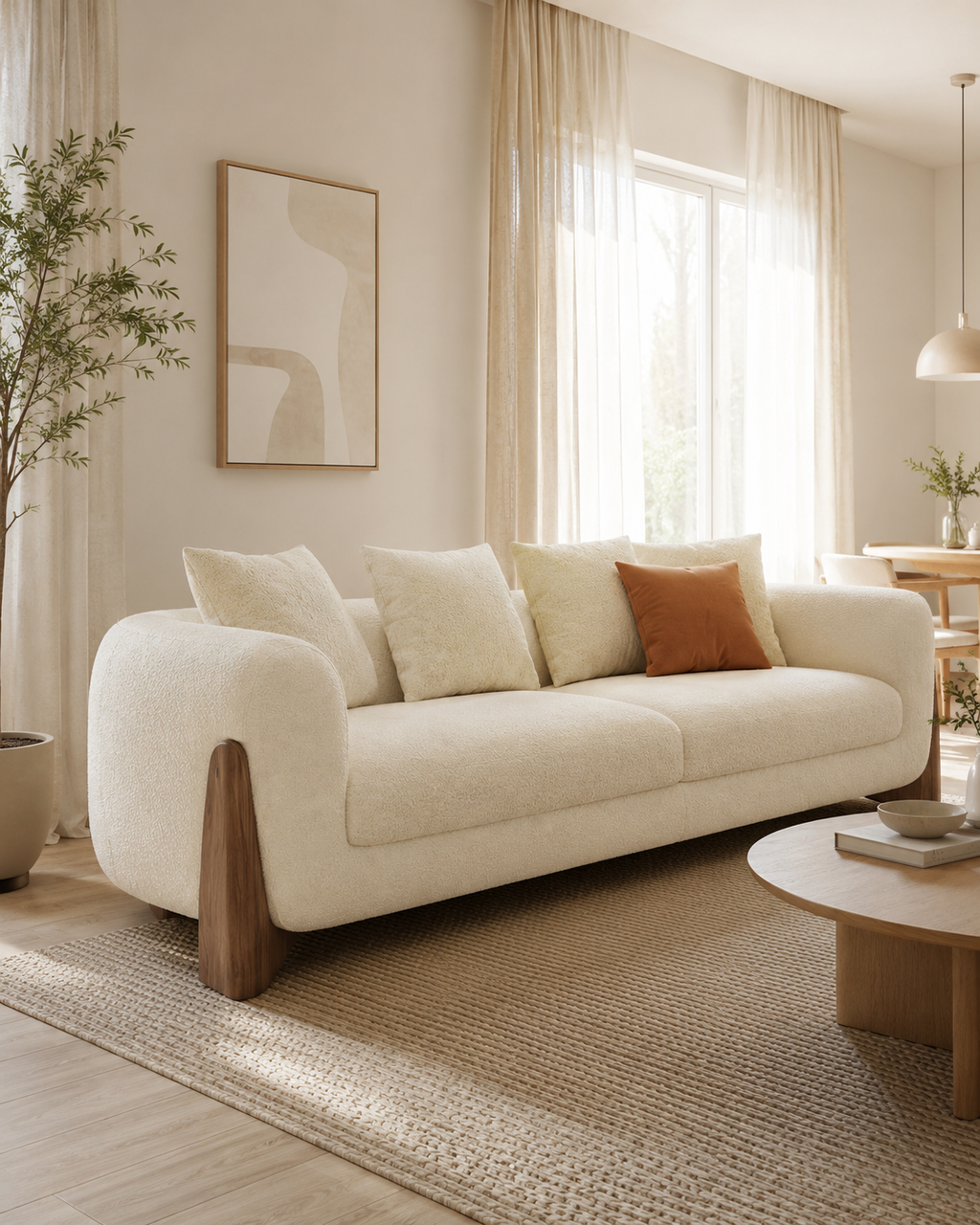 Talia Fabric Sofa