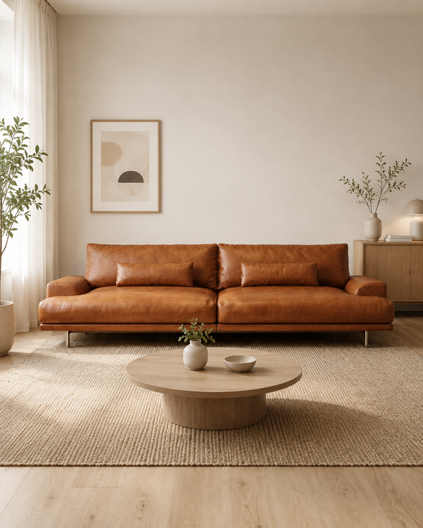 Soraya Leather Sofa