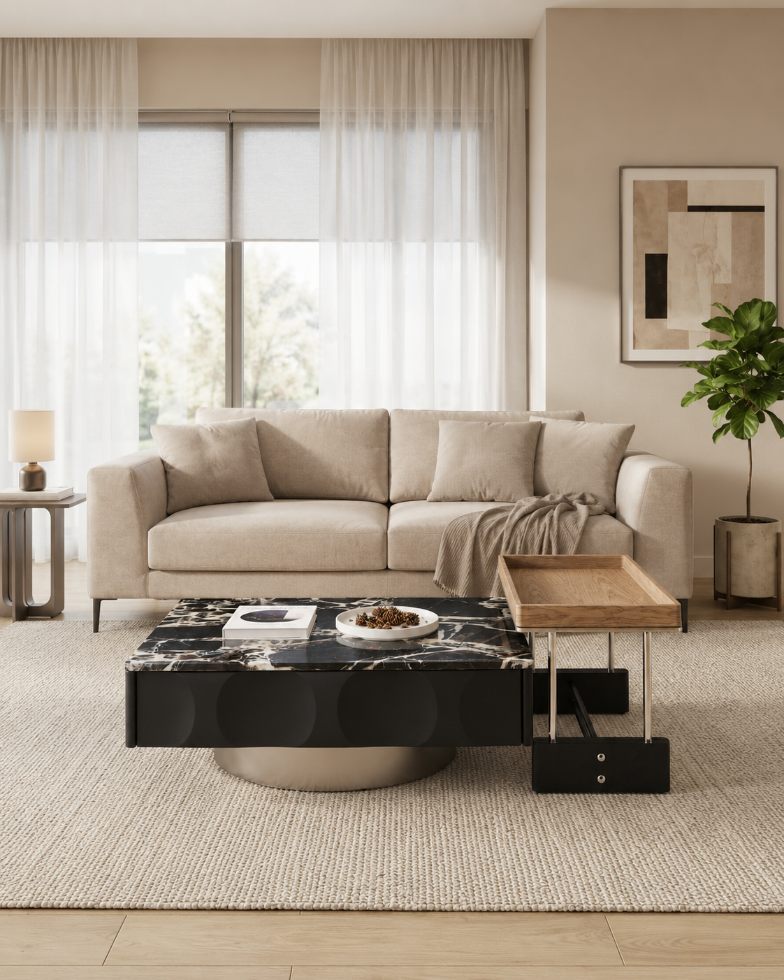 Vero Stone Coffee Table