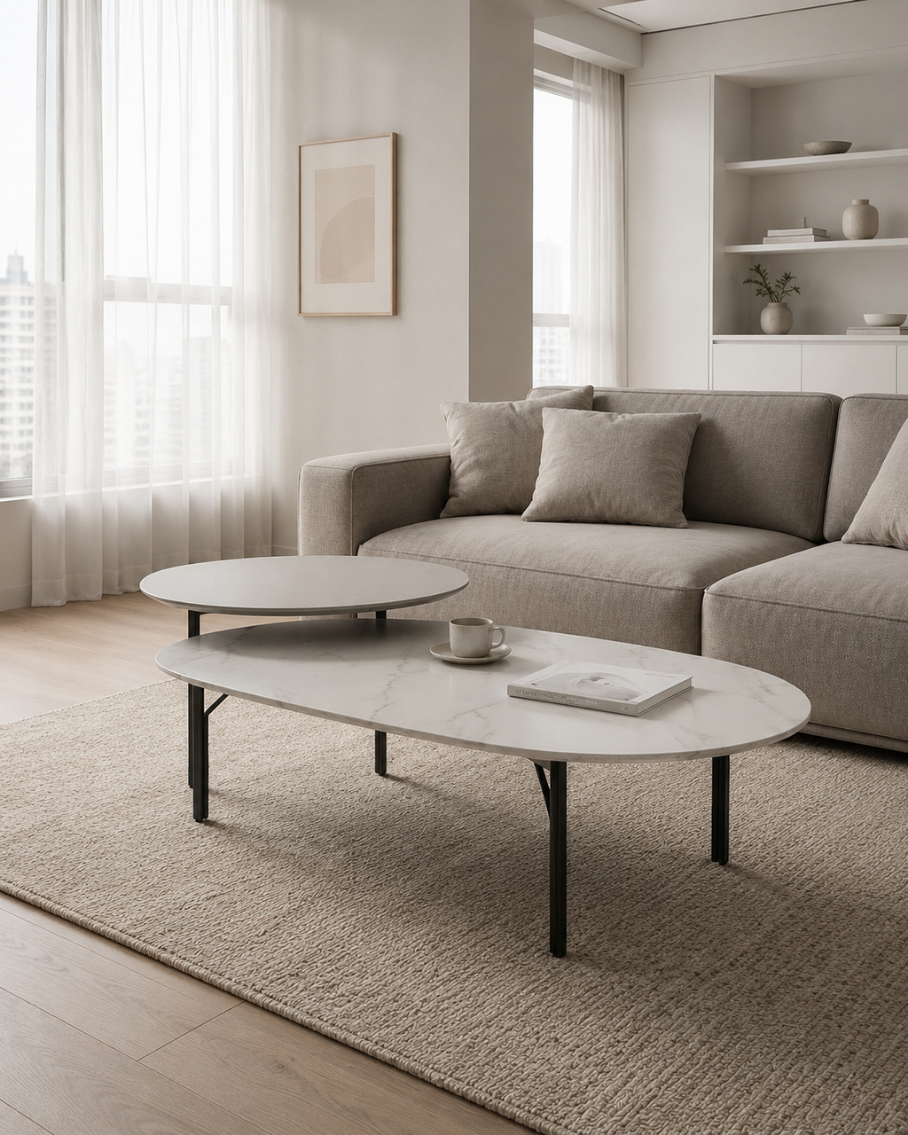Nelia Stone Coffee Table