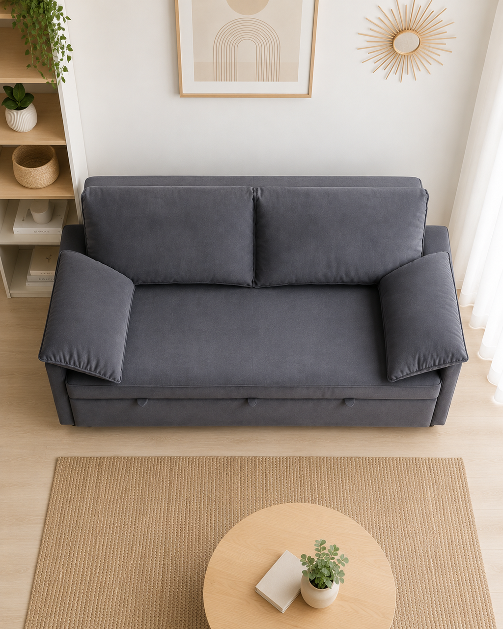 Bellamy Fabric Storage Sofa Bed