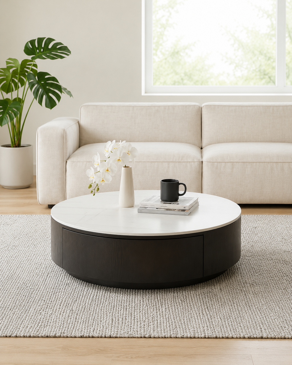 Ciro Sintered Stone Coffee Table