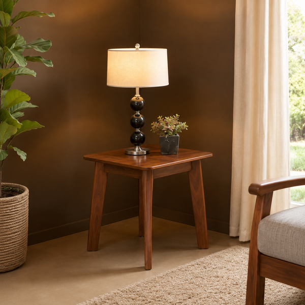Rumi Wooden Side Table