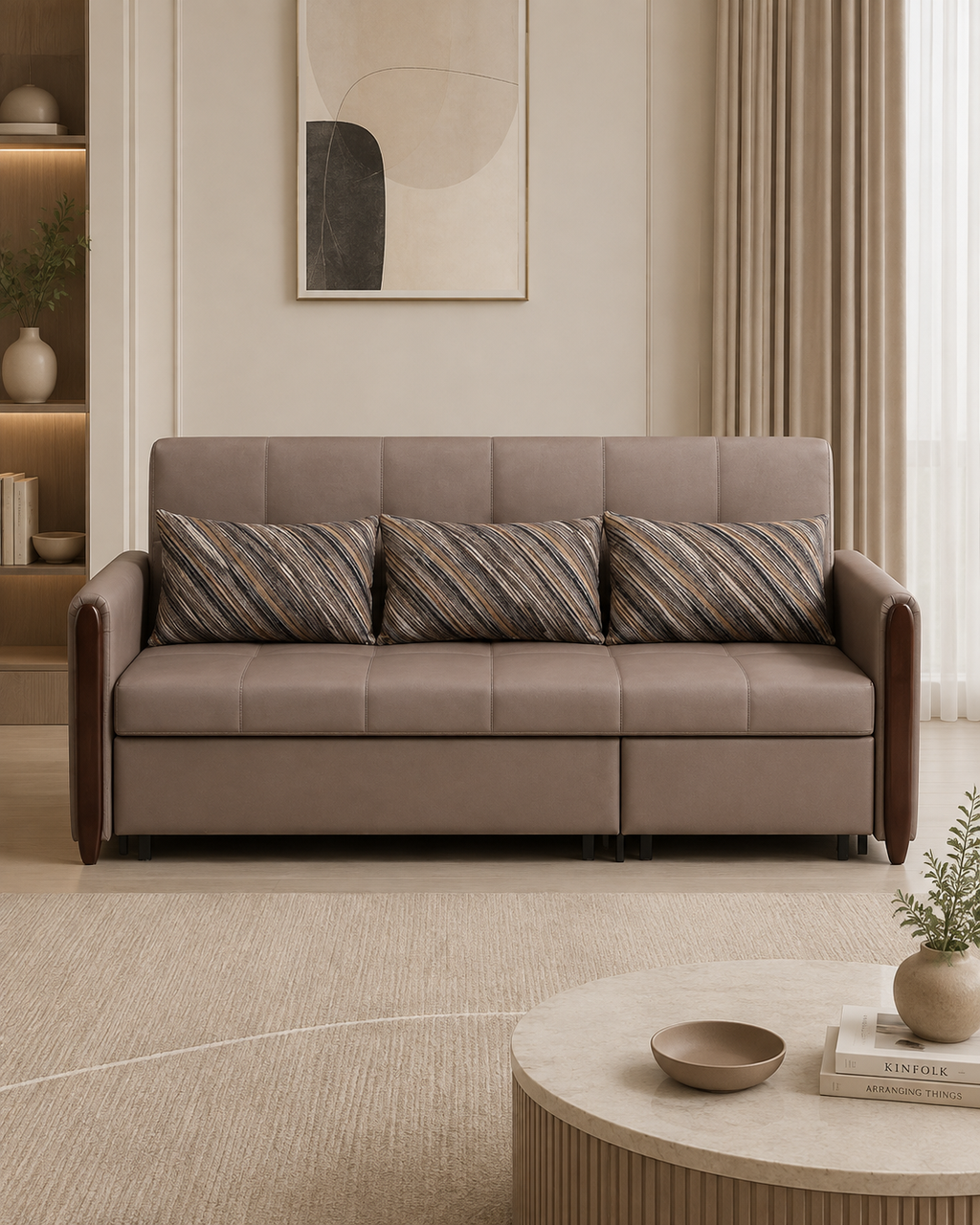 Arvello Fabric Sofa Bed