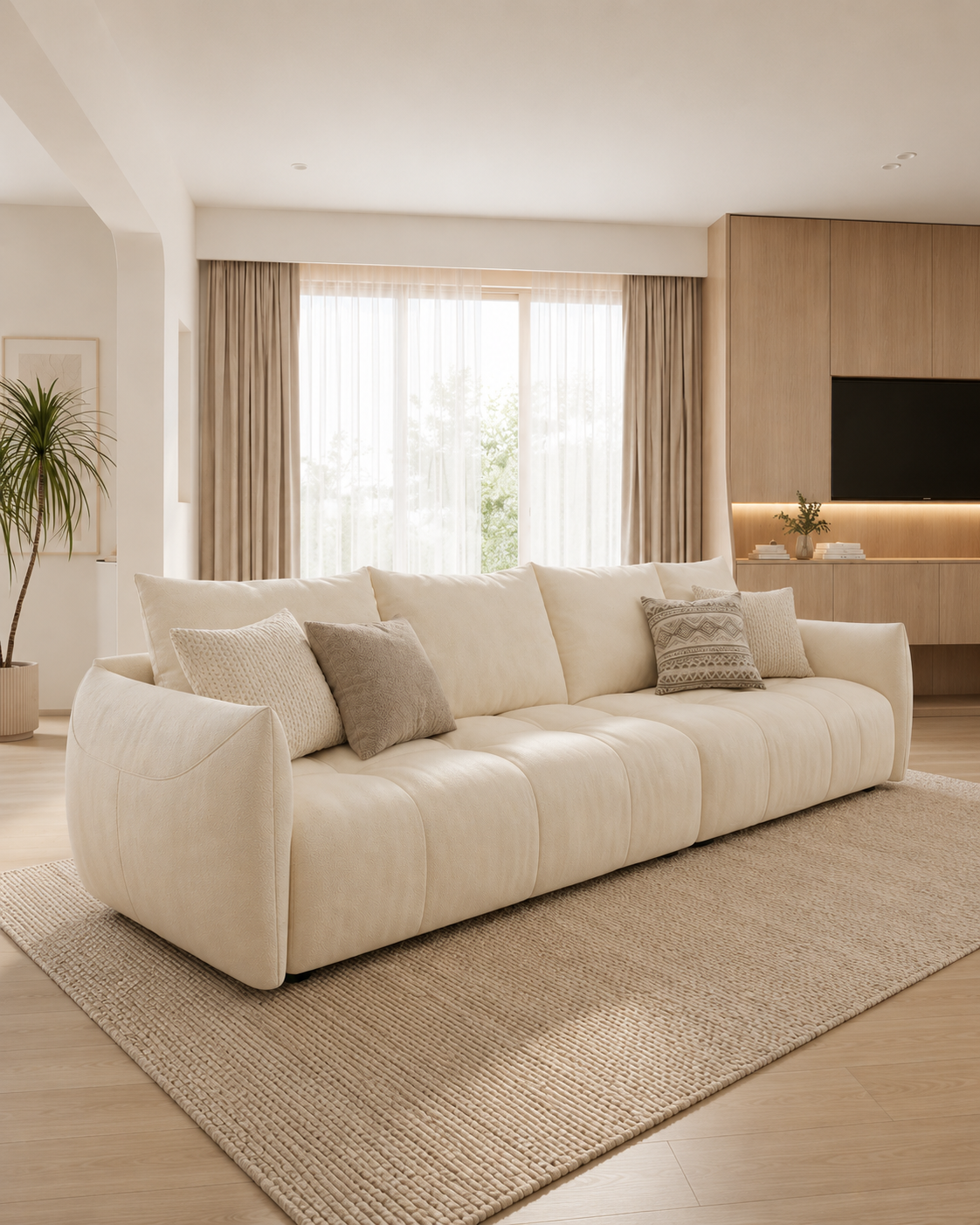 Marielle Leather Sofa