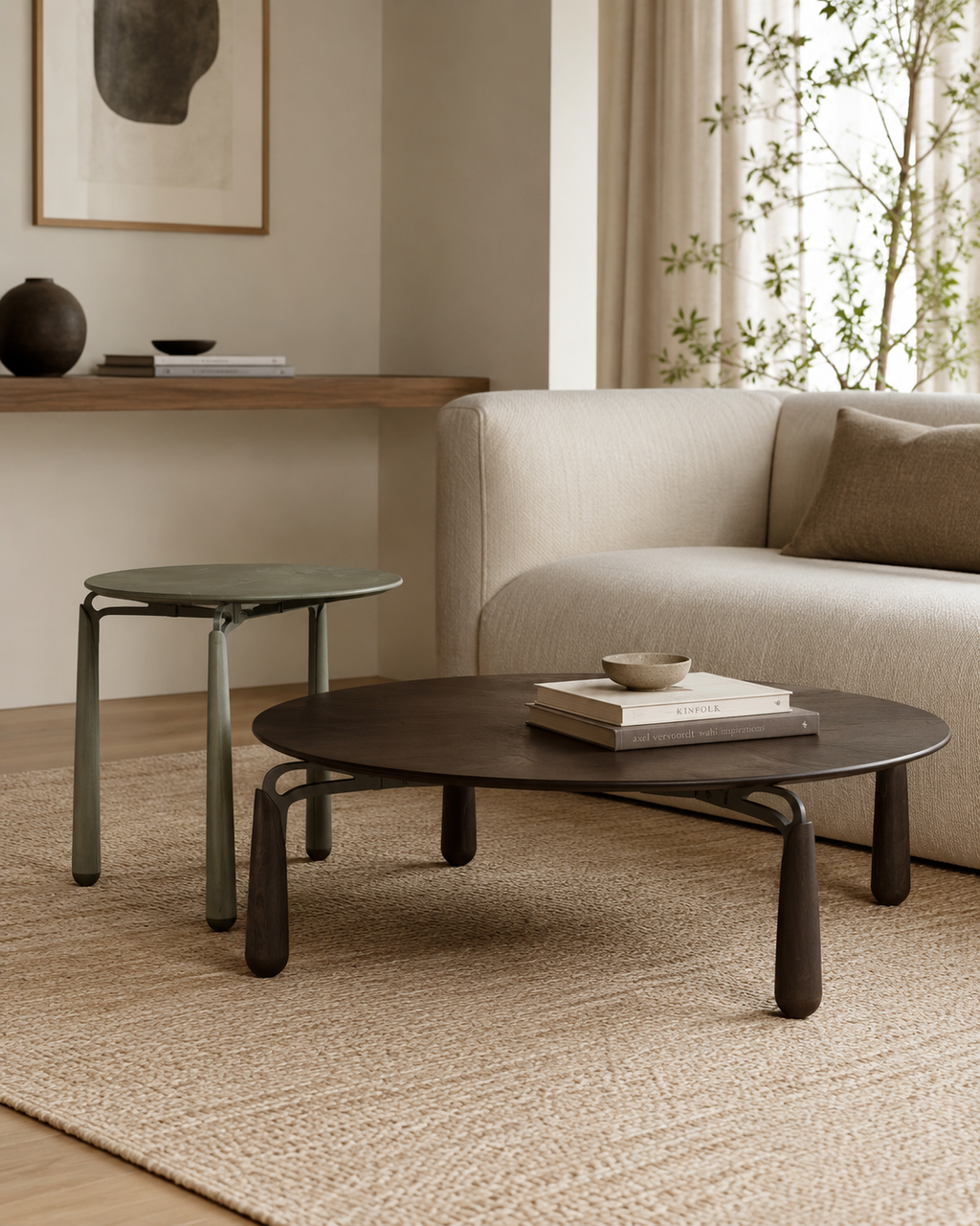 Maren Round Coffee Table
