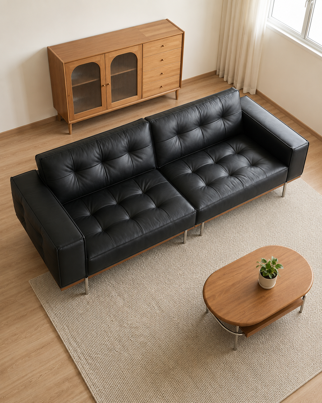 Kova Leather Sofa